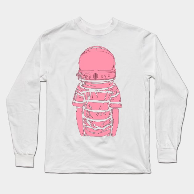 Astronaut Long Sleeve T-Shirt by timohouse